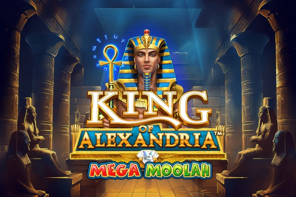 King of Alexandria Mega Moolah free demo play