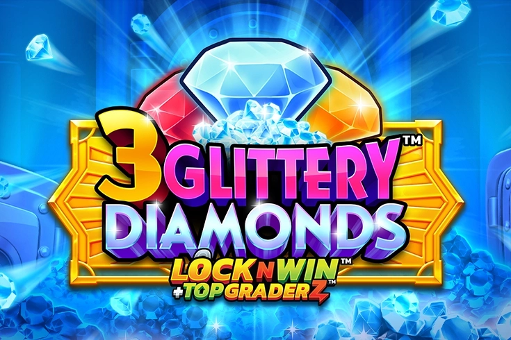 3 Glittery Diamonds free demo play