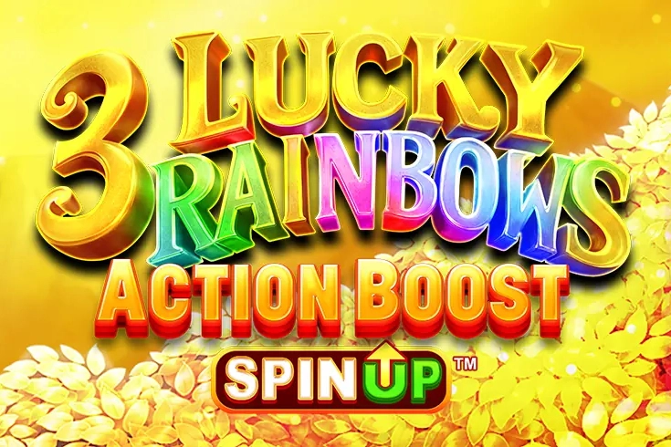 3 Lucky Rainbows Action Boost SpinUP free demo play