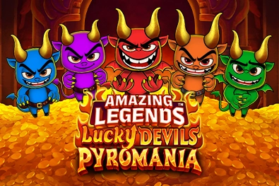 Amazing Legends Lucky Devils Pyromania free demo play