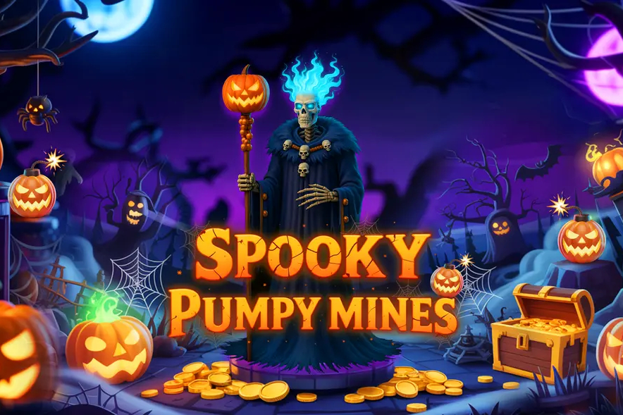 Spooky Pumpy Mines free demo play