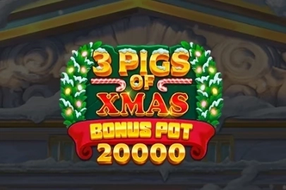 3 Pigs of Xmas Bonus Pot 20,000 free demo play