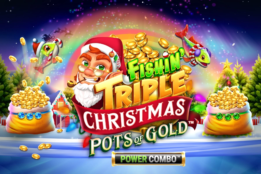 Fishin’ Triple Christmas Pots of Gold Power Combo