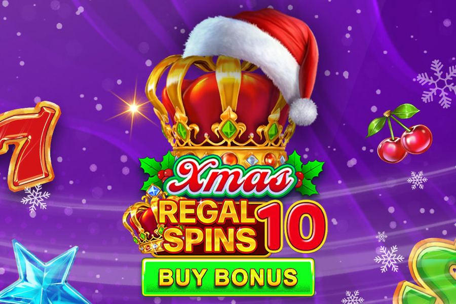Regal Spins 10 Xmas free demo play
