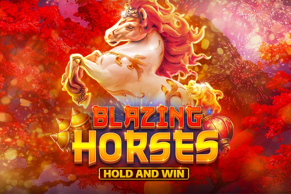 Blazing Horses Hold and Win free demo play