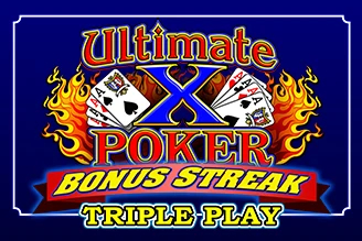 Ultimate X Poker Bonus Streak Triple Play free demo play