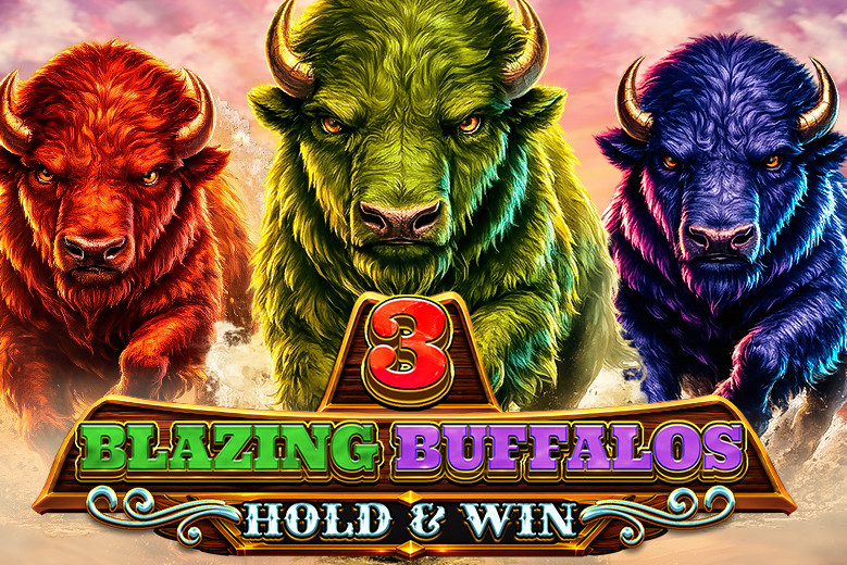 3 Blazing Buffalos: Hold & Win free demo play