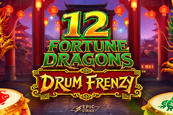 12 Fortune Dragons Drum Frenzy free demo play