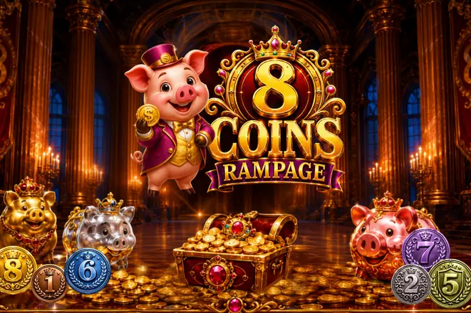 8 Coins Rampage free demo play