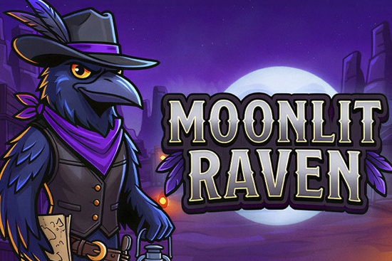Moonlit Raven