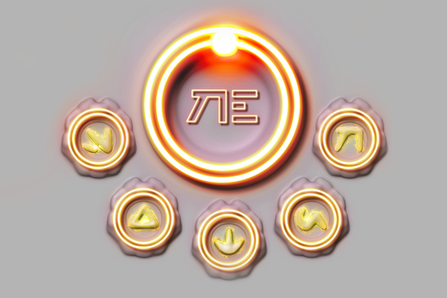 One