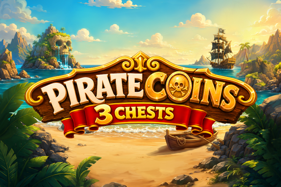 Pirate Coins: 3 Chests