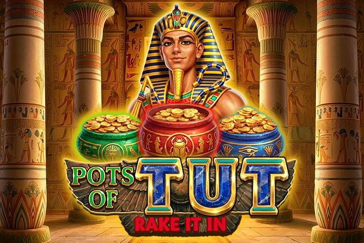 Pots of Tut Rake It In
