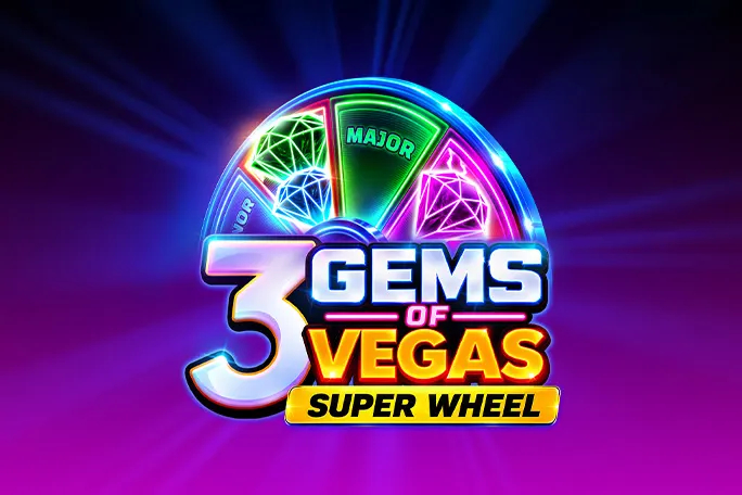 3 Gems of Vegas Super Wheel free demo play