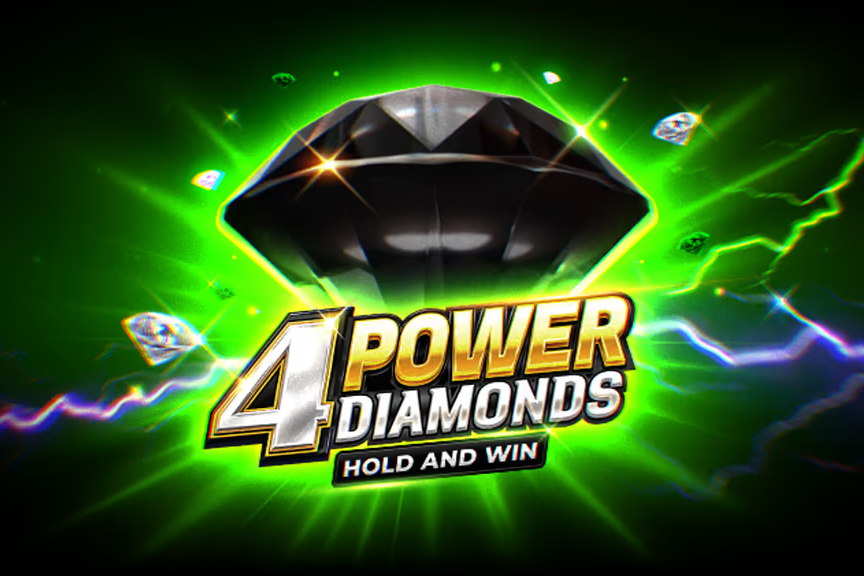 4 Power Diamonds Hold and Win