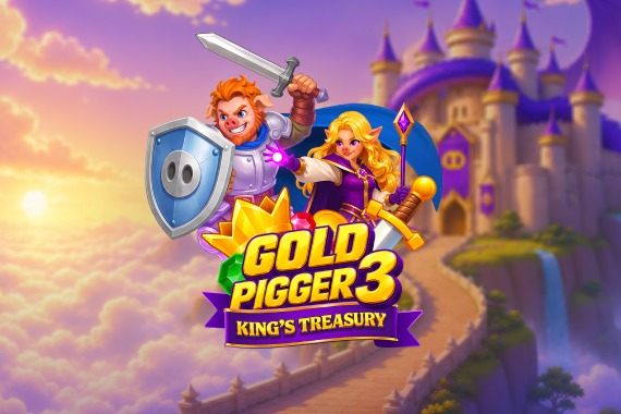Gold Pigger 3 King's Treasury free demo play